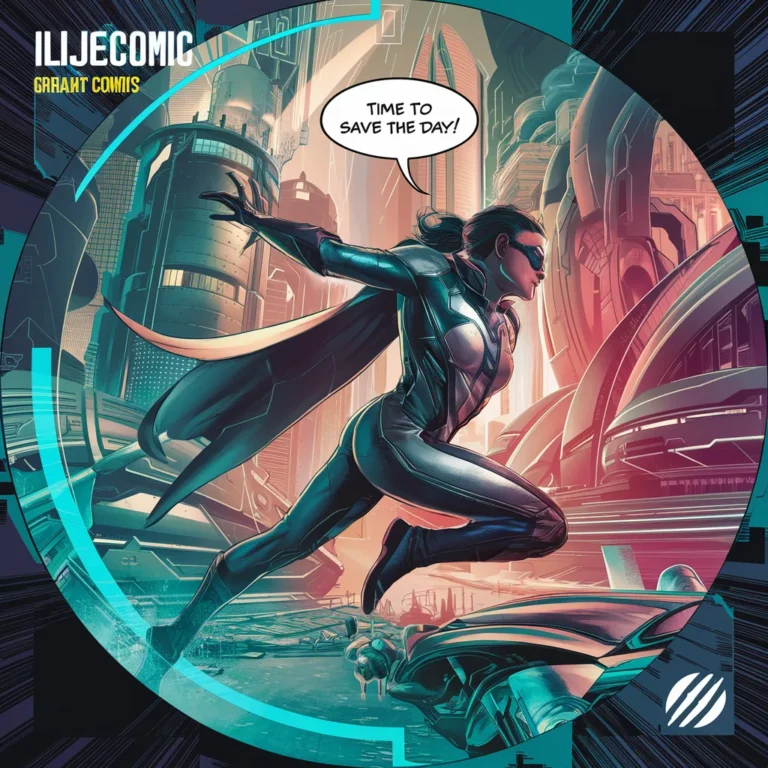 Combining the energy of comic culture with the individuality of modern internet branding, Ilijecomix feels like a name built for today’s