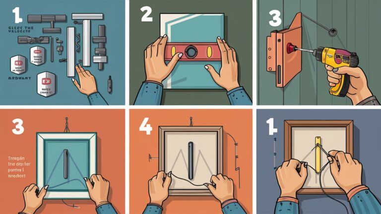 how to hang a picture