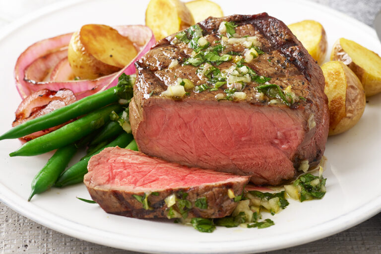 medium rare steak